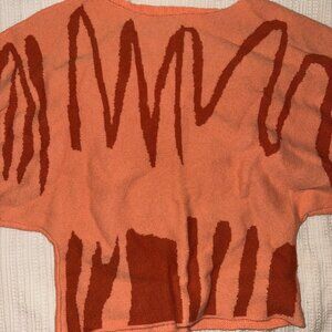 SHEIN Orange Sweater